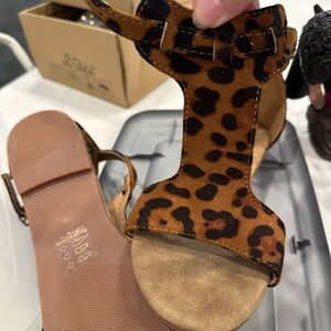 Leopard Print Women's Sandals